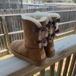 UGG Bailey Bow Boot Chestnut
